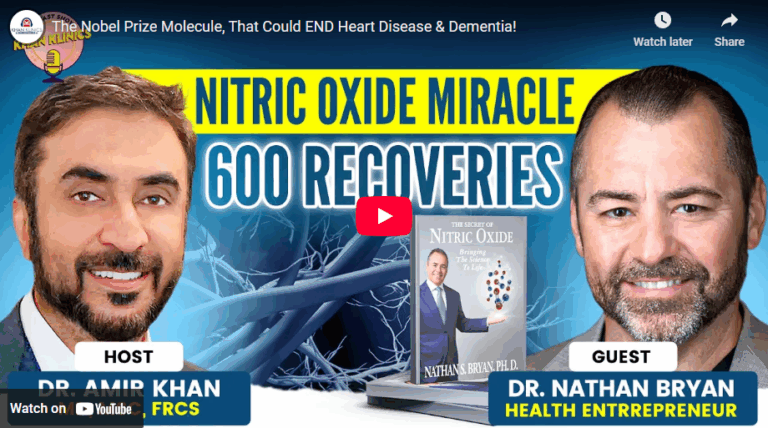 Dr. Nathan Bryan discusses nitric oxide on Khan Klinics podcast