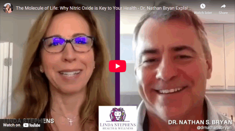 Dr. Nathan Bryan talks about Nitric Oxide on the Linda Stephens Fit Podcast