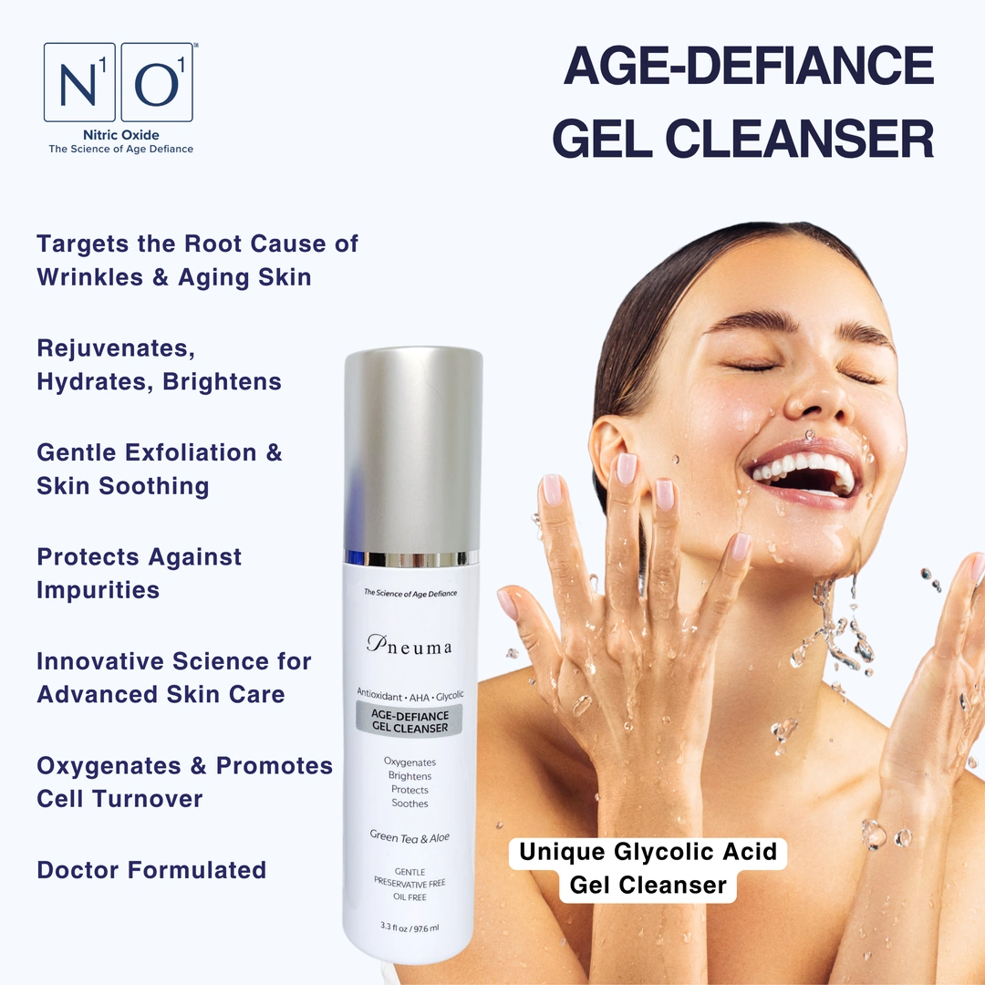 Age-Defiance Gel Cleanser | Nitric Oxide Skincare | N1o1