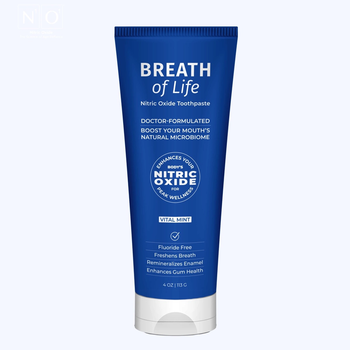 Breath of Life Nitric Oxide Toothpaste, Vital Mint