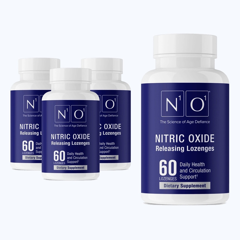 N1o1 Nitric Oxide Lozenges Bundle (Buy 3 Get 1 Free)
